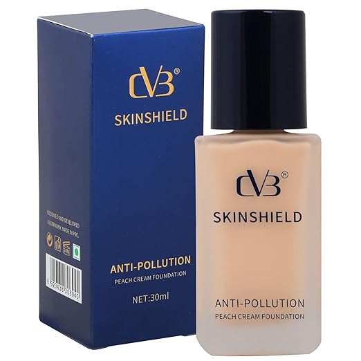 CVB® Skin-Shield Anti-Pollution Peach Cream Foundation FT808