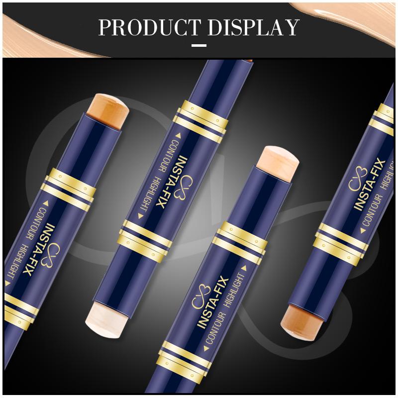 Insta-Fix contour highlight sticks on a black background