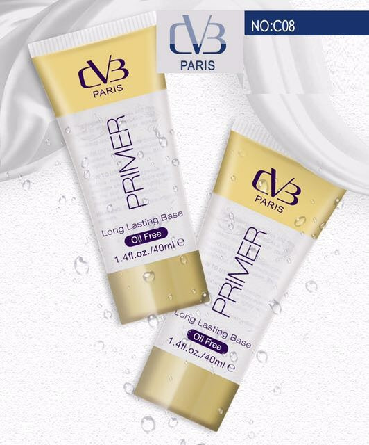 Two tubes of DVB Paris Primer on a white background