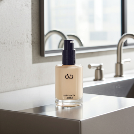CVB® Prep + Prime Fix + Shimmer Setting Spray Glow Mist C58