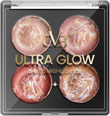 CVB® Ultra Glow Baked Highlighter – Radiant Face Glow Palette C109