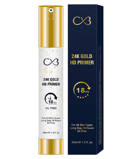 CVB® 24K Gold HD Primer PL-702 – Oil-Free Long Stay Base   CVB-PL-702