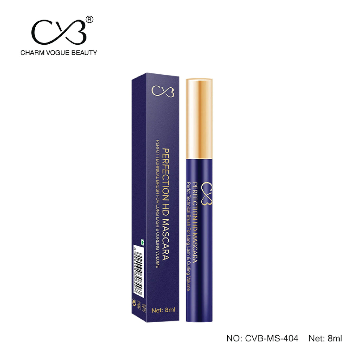 CVB® CVB Perfection HD Mascara – Long Lash Curling Volume  CVB-MS-404