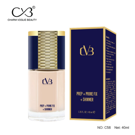 CVB®  Prep + Prime Fix + Shimmer Setting Spray Glow Mist  C58