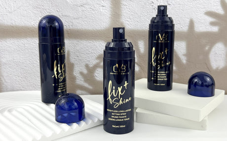 CVB® Fix+ Shine Weightless Setting Spray 100ml – Long Lasting Glow  C170