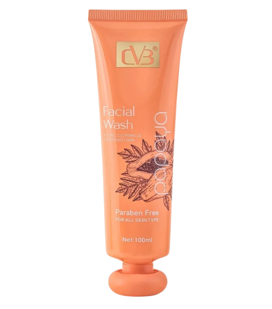 CVB® Papaya Facial Wash for Glowing & Even Skin – 100ml  C244