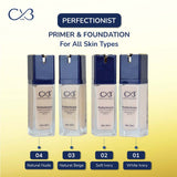 CVB® Perfectionist Primer & Foundation SPF 25 – 2-in-1 Base  C59