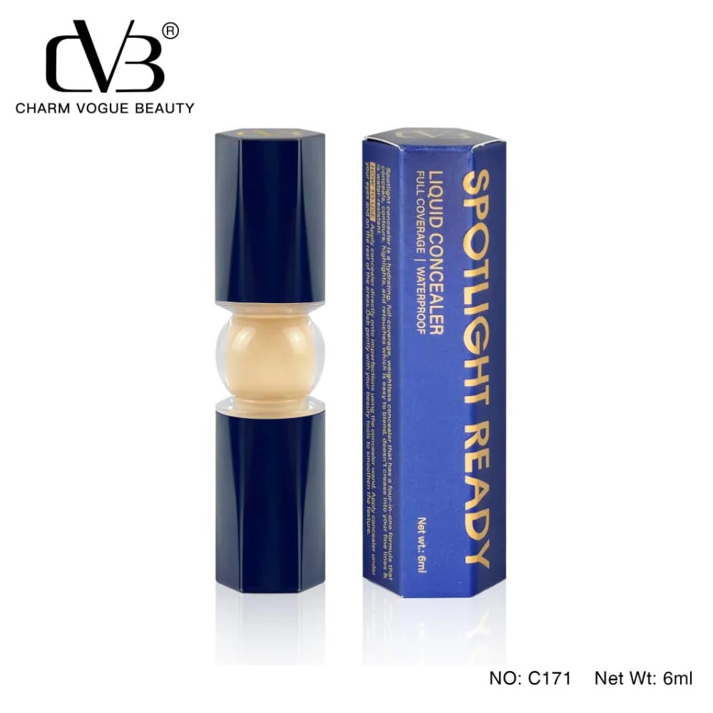 CVB® Spotlight Ready Liquid Concealer – Full Coverage HD  C171