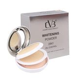 Charm Vogue Beauty whitening powder with packaging on a white background
