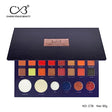 Makeup palette with Charm Vogue Beauty branding on a white background