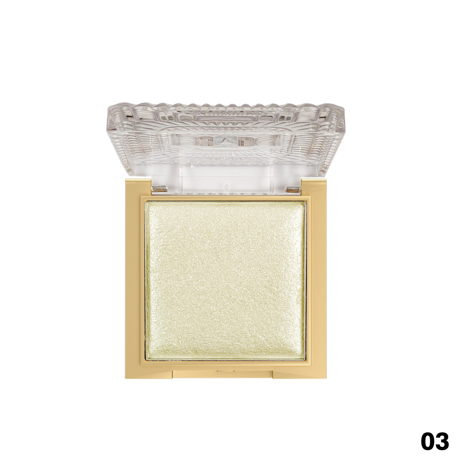 Decorative wall light fixture with gold base and clear glass cover on a white background