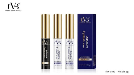 Set of eye adhesive products with 'dvb' branding on a white background
