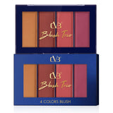 CVB Blush Trio packaging with four colors on a white background
