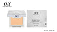 Charm Vogue Beauty powder compact and packaging on a white background