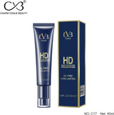 Charm Vogue Beauty HD foundation tube and packaging on a white background