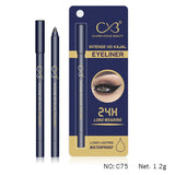 Eyeliner pen with packaging on a white background