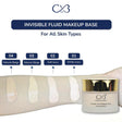 CVB® Invisible Fluid Makeup Base Oil-Free Foundation  C44     cvbcosmetic.pk