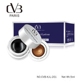 CVB Paris eyeliner with two colors and packaging on a white background