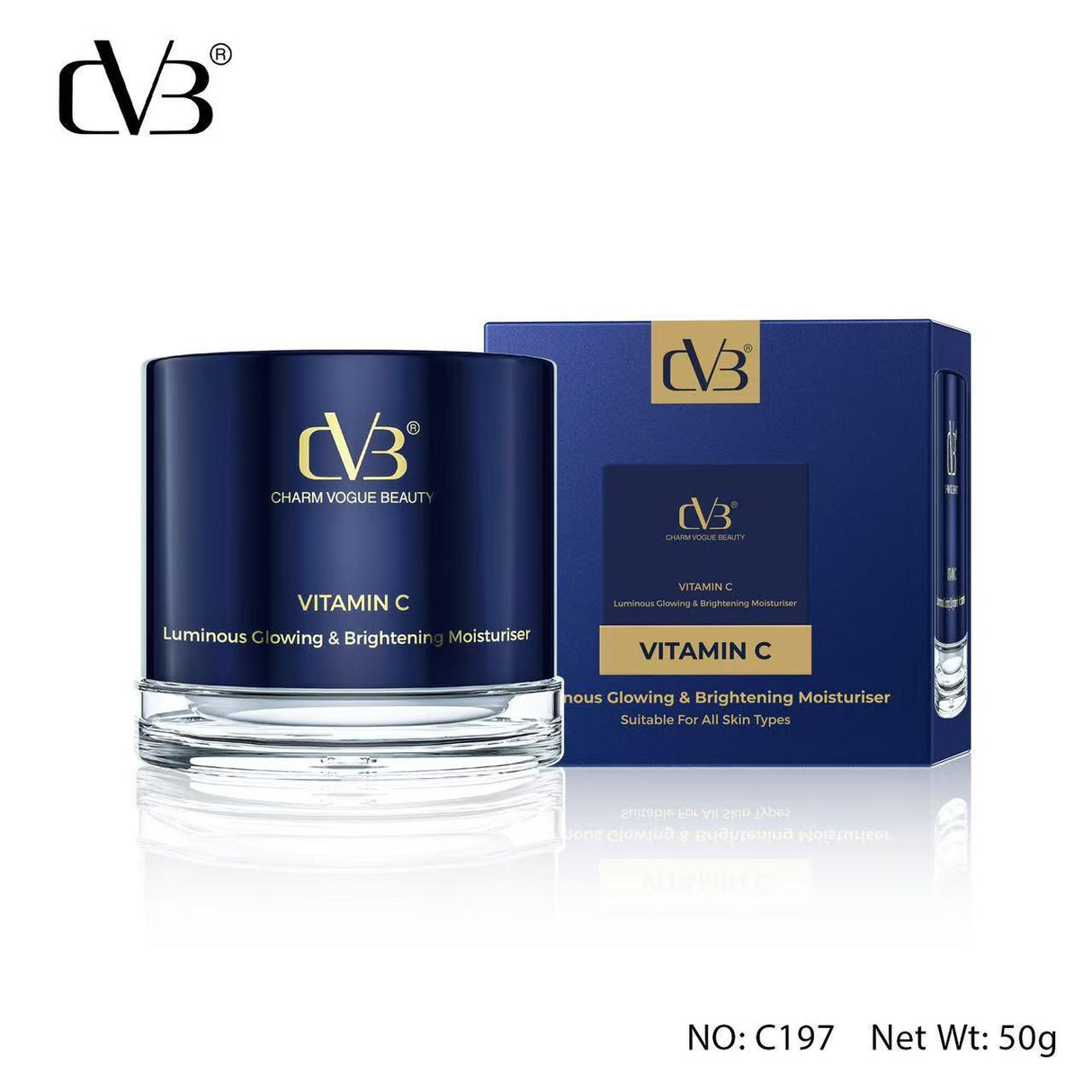 CVB® Vitamin C Brightening Moisturiser – Luminous Glow  C197