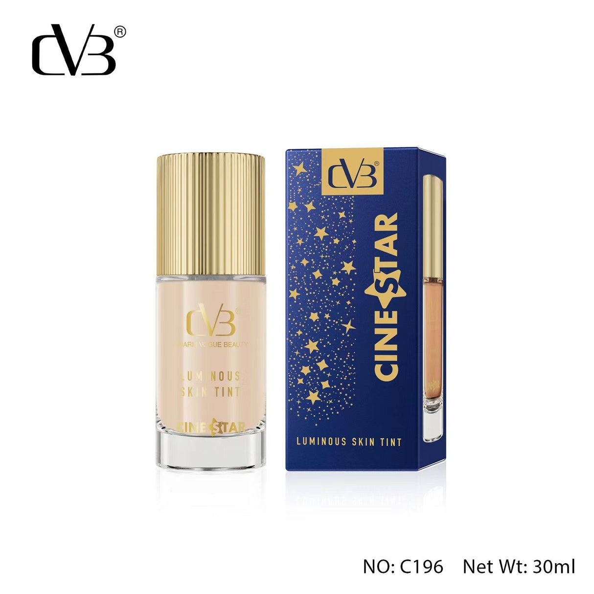 CVB® Cine Star Luminous Skin Tint Radiant Foundation  C196