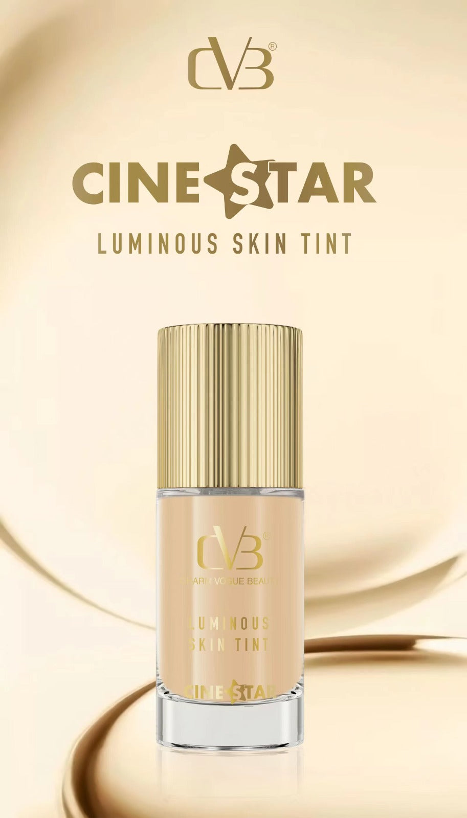 CVB® Cine Star Luminous Skin Tint Radiant Foundation  C196