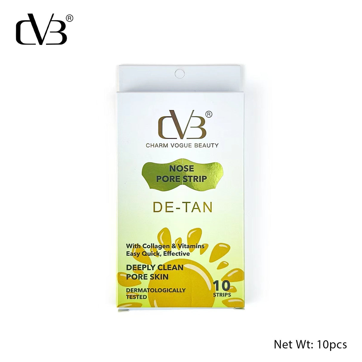 CVB® Nose Pore Strips for Blackhead Removal – 10 Strips   C11