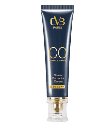 Tube of DVB Paris CC Miracle Cream on a white background