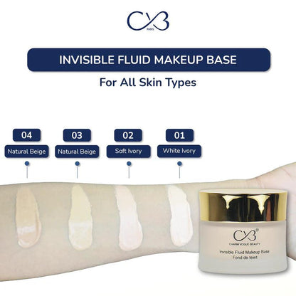 CVB® Invisible Fluid Makeup Base Oil-Free Foundation  C44     cvbcosmetic.pk