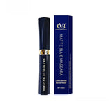Mascara with its packaging on a white background