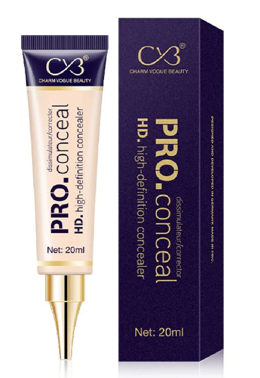 Charm Vogue Beauty Pro Conceal HD high-definition concealer with packaging on a white background