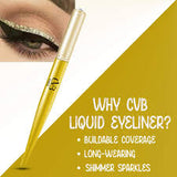 CVB® Shiny Diamond Liquid Eyeliner – Long Lasting Precision Liner   C51