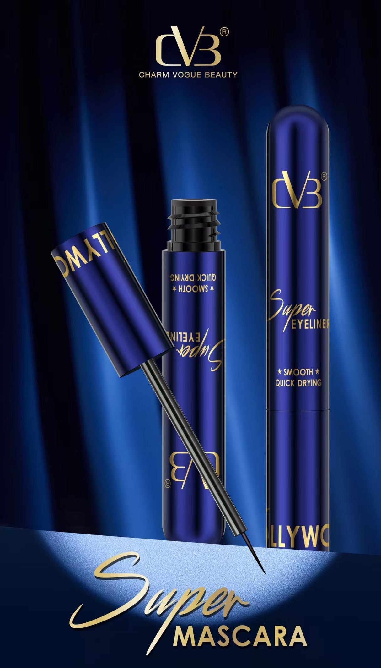CVB® Super Eyeliner Smooth Quick Drying Hollywood Series   C249