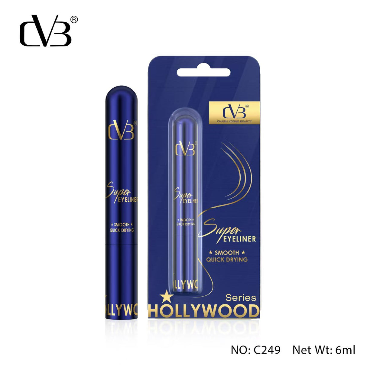 CVB® Super Eyeliner Smooth Quick Drying Hollywood Series   C249